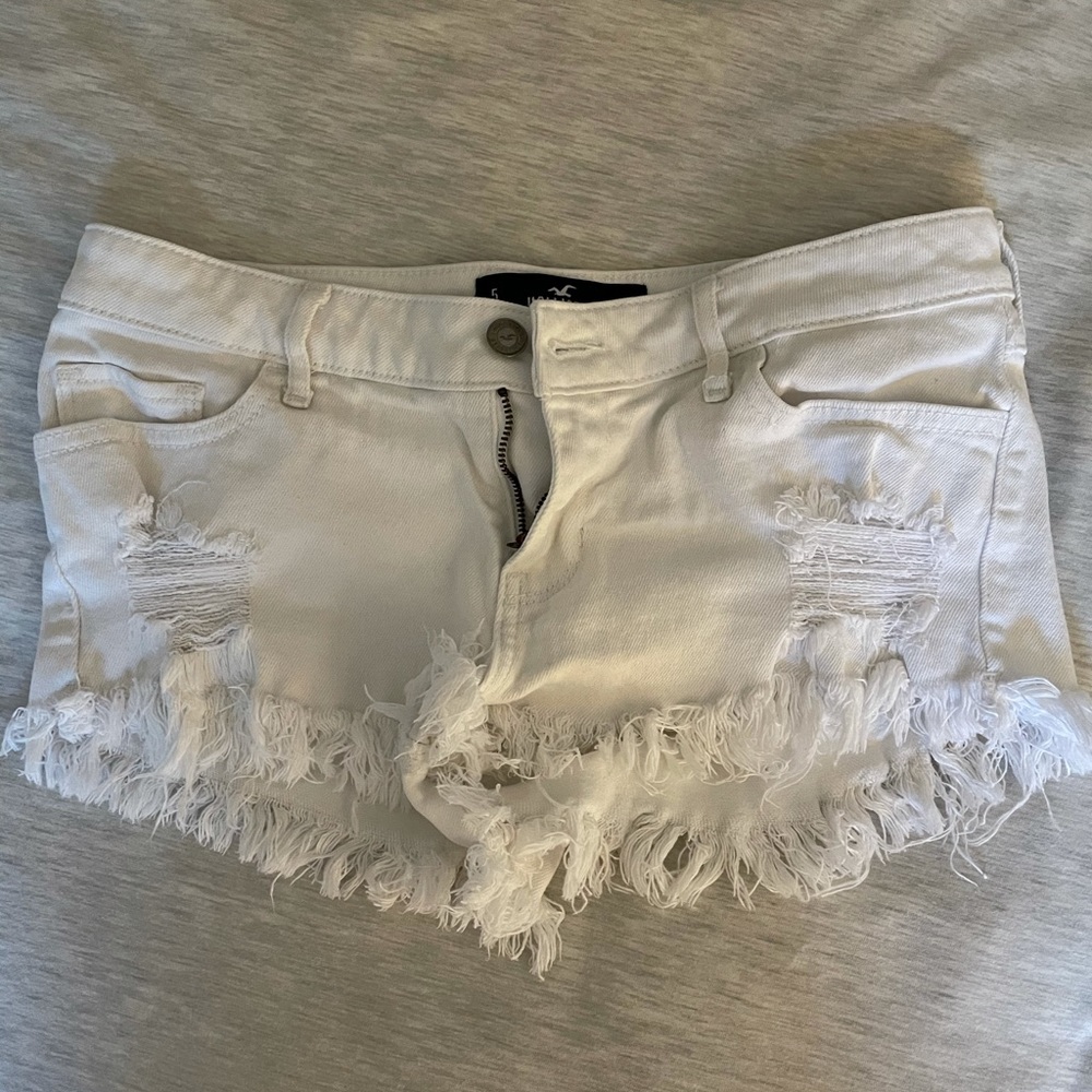 hollister low rise shorts